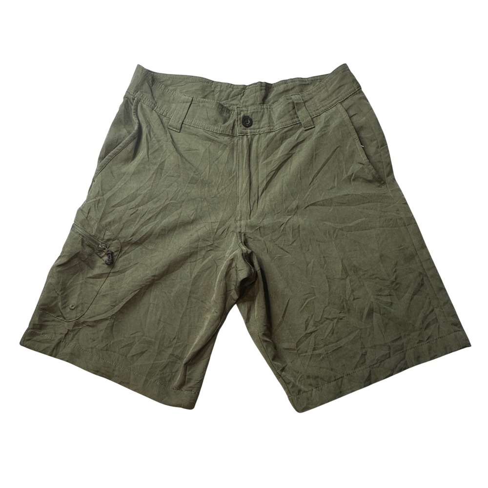 Magellan Shorts Mens 30 Green Fish Gear Water Repellent‎ Hiking Cargo Outdoor